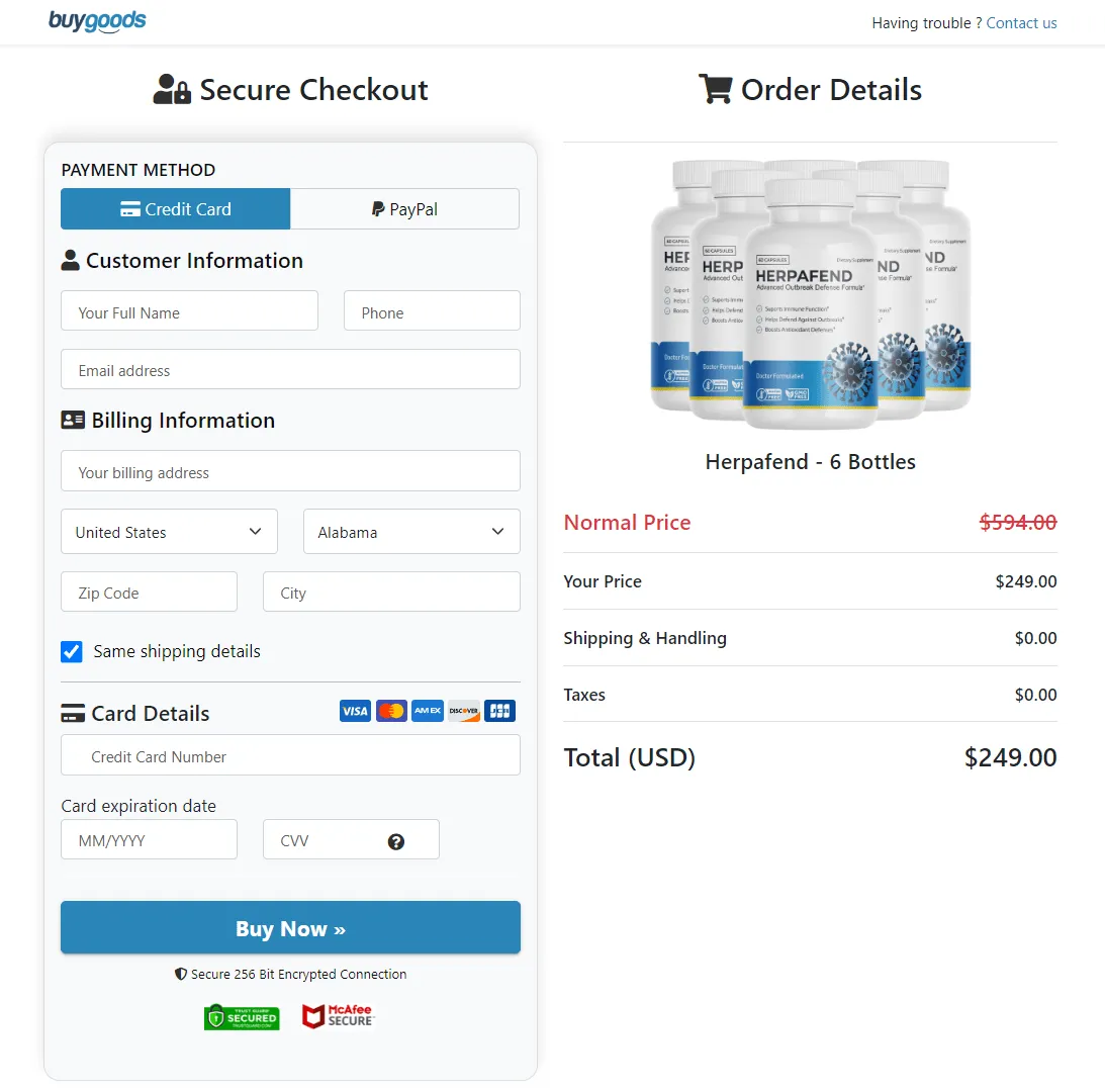 RevivaGlow Order Form